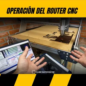 Imagen de portada para Curso online Operación del Router CNC