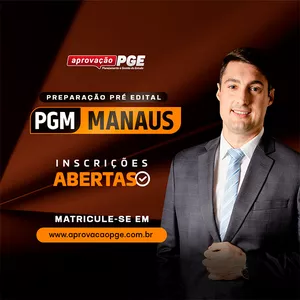 Imagem de capa para o Curso online PREPARAÇÃO PRÉ EDITAL PGM MANAUS