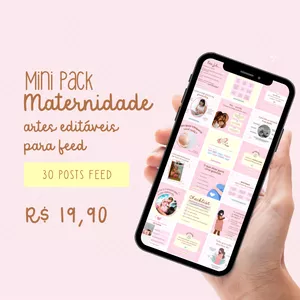 Imagem de capa para o Ebook PACK MATERNIDADE