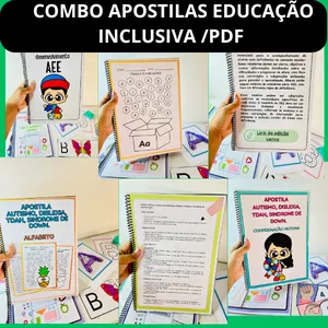 Imagem de capa para o Ebook Arquivos Combo Educação Inclusiva 
