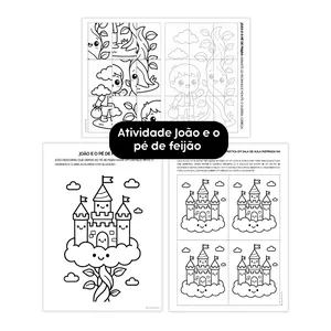 Imagem de capa para o Curso online ATIVIDADE JOÃO E O PÉ DE FEIJÃO