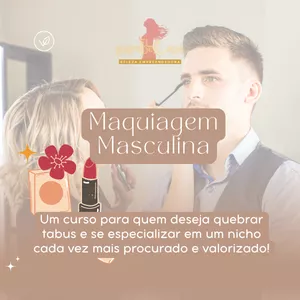 Imagem do curso Make Up Masculina