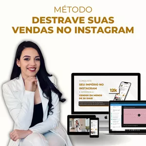 Imagem de capa para o Curso online Método Destrave suas Vendas no Instagram
