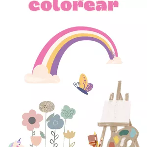 Imagen de portada para Ebook Libro para colorear