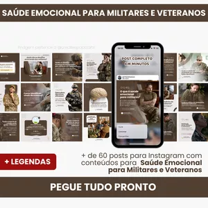 Imagem do curso PACK SAÚDE EMOCIONAL PARA MILITARES E VETERANOS