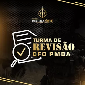 Imagem de capa para o Curso online Projeto Revisão CFO-PMBA