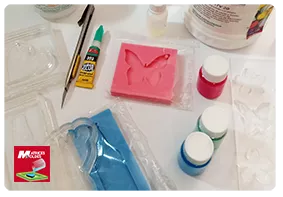 materiales para moldes de silicón