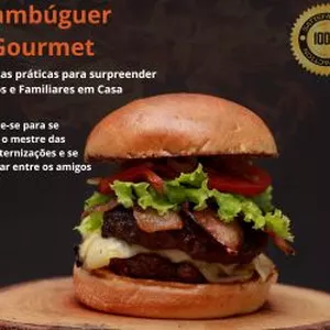 Imagem de capa para o Ebook Hamburguer Gourmet
