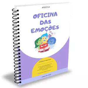Imagem de capa para o Ebook Apostila das emoções -  "Divertidamente"