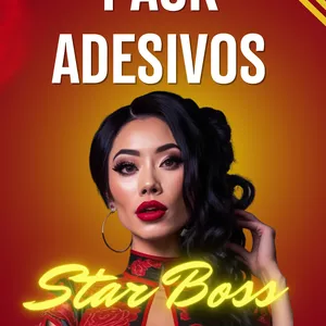 Imagem de capa para o Ebook PACK DE ADESIVOS STAR BOSS- 1350 ADESIVOS CANAL TELEGRAM