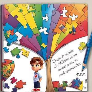 Imagem de capa para o Ebook Traços de Inclusão: A História de um Menino Autista na Escola Quebra-Cabeça