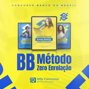 Imagem de capa para o Curso online Concurso Banco do brasil 2025 - Método BB Zero Enrolação