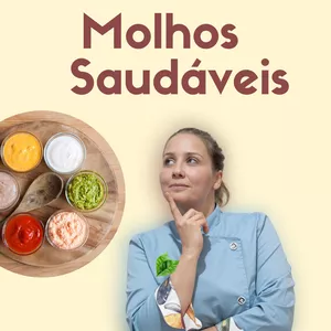 Imagem de capa para o Ebook Ebook Molhos Saudáveis