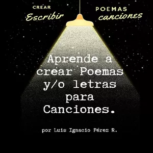 Imagen de portada para Curso online Aprende a escribir poemas y/o letras para canciones.