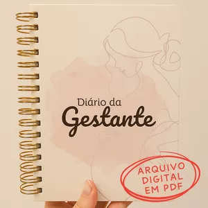 Imagem de capa para o Ebook Diário da Gestante - Versão Digital