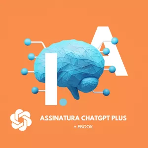 Imagem de capa para o Curso online Assinatura mensal do ChatGPT Plus + Ebook: Maximize sua produtividade: descubra como o ChatGPT pode transformar seu trabalho