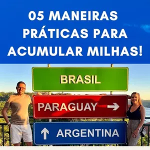 Imagem de capa para o Ebook 05 Maneiras Práticas para Acumular Milhas!