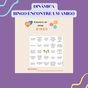 Imagem de capa para o Ebook Dinâmica Encontre um amigo