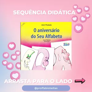 Imagem de capa para o Ebook Sequência didática - O aniversário do Seu Alfabeto