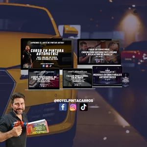 Imagen de portada para Curso online CURSO DE BÁSICO A PROFESIONAL EN PINTURA AUTOMOTRIZ