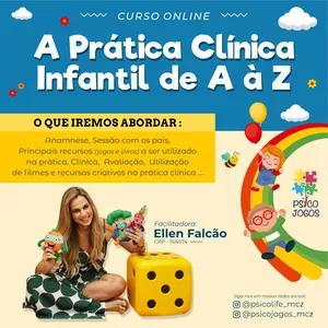 Imagem principal do produto A Prática Clínica Infantil de A à Z