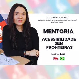 Imagem de capa para o Curso online Mentoria - Desenho Universal / Acessibilidade