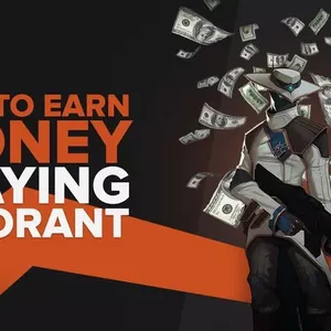 Imagem de capa para o Ebook Aprenda a Ganhar em dólar jogando Valorant e League of Legends.