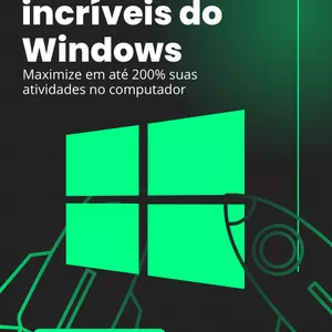 Imagem de capa para o Ebook Comandos para auxiliar o uso do computador, aumentando muito a produtividade.