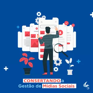 Imagem de capa para o Serviço online Consultoria/Mentoria CONSERTANDO A Gestão De Mídias Sociais 