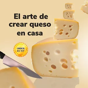 Imagen de portada para Ebook El arte de crear queso en casa  
