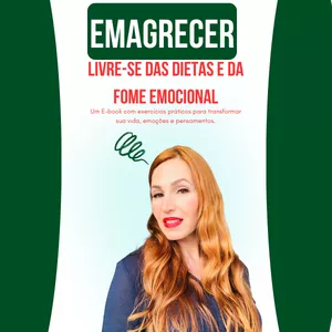 Imagem de capa para o Ebook Emagrecer: Livre-se das Dietas e da Fome Emocional