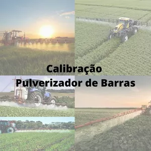 Calibração Pulverizador de Barras 