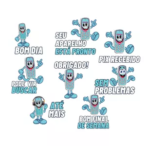Imagem de capa para o Curso online Figurinhas para WhatsApp de Assistencia Técnica de Celulares 