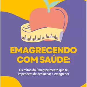 Imagem de capa para o Ebook EMAGRECENDO COM SAÚDE
