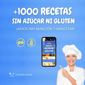 Imagen de portada para Curso online Paquete: +1000 Recetas Saludables Sin Azúcar ni Gluten + Bonos Exclusivos