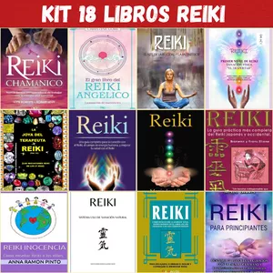Imagen de portada para Ebook SUPER PACK REIKI 18 LIBROS PDF