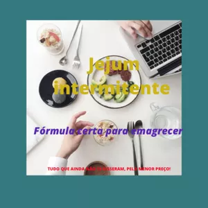 Imagem de capa para o Ebook Fórmula do jejum intermitente 