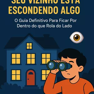 Imagem de capa para o Ebook Como Saber se Seu Vizinho Está Escondendo Algo — O Guia Definitivo para Ficar Por Dentro do que Rola do Lado