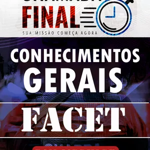 Imagem de capa para o Ebook QUESTÕES COMENTADAS - CONHECIMENTOS GERAIS - FACET