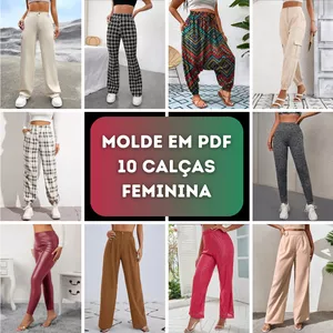 Imagem de capa para o Curso online [Molde em PDF] - Pacote Mulheres Poderosas com 10 Calças Femininas ID 3761730