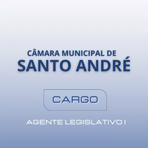 Imagem de capa para o Curso online CÂMARA MUNICIPAL DE SANTO ANDRÉ (SP) - Assistente Legislativo I