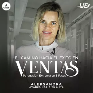 Imagen de portada para Curso online El Camino hacia el Éxito en Ventas: Persuasión Extrema en 3 Fases con Aleksandra