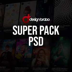Imagem do curso Super Pack PSD - Design Brabo