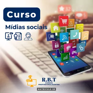 Imagem de capa para o Curso online Gestor de Mídias Sociais