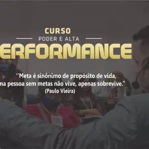 Imagem de capa para o Evento presencial Curso Poder e Alta Performance