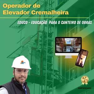 Imagem de capa para o Curso online Operador de Elevador Cremalheira.