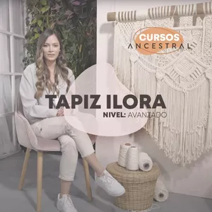 Imagen de portada para Curso online Curso de macramé avanzado, ILORA
