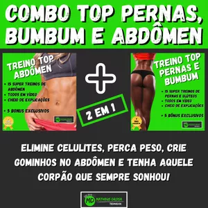 Imagem principal do produto COMBO TOP Pernas, Bumbum e Abdômen