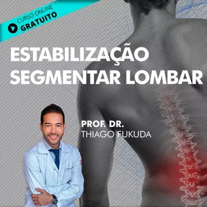 Imagem de capa para o Curso online GRATUITO - #Estabilização Segmentar Lombar