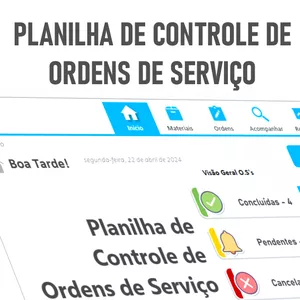 Imagem do curso Planilha de Ordem de Serviço